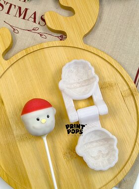 Print Pops™ - Deda Mraz modla za cake popse