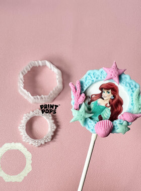 Ram sekač i utiskivač za disk cake popse