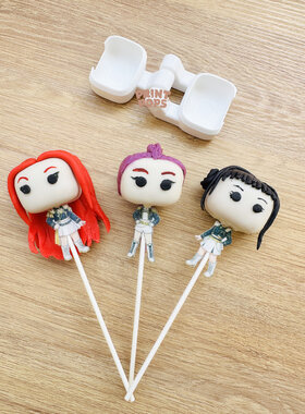 Print Pops™ - Funky glava modla za cake popse