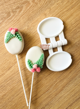 Print Pops™ - Ovalna modla za cake popse