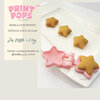Print Pops™ - zvezda modla za cake popse