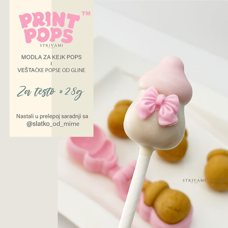 Print Pops™ - flasica modla za cake popse