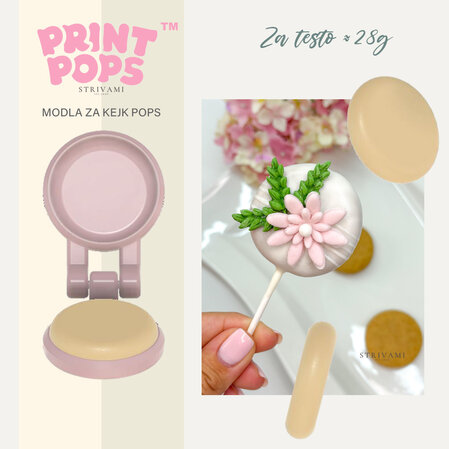 Print Pops™ - Disk 2 modla za cake popse