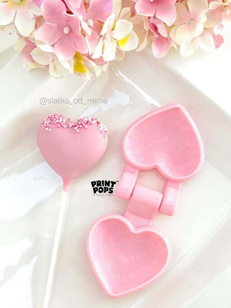 Print Pops™ - Srce modla za cake popse