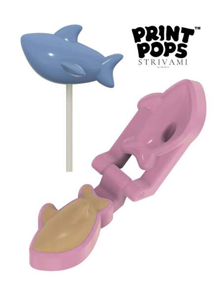 Print Pops™ - Ajkula modla za cake popse