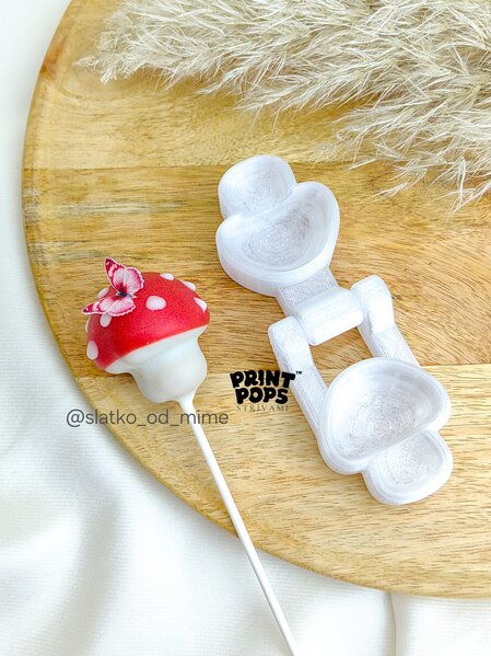 Print Pops™ - Pečurka modla za cake popse