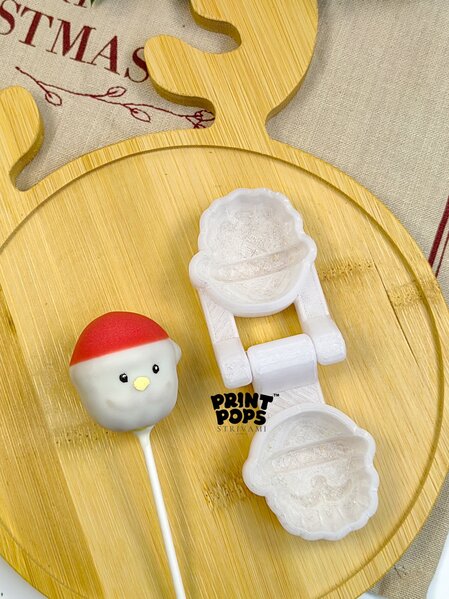 Print Pops™ - Deda Mraz modla za cake popse