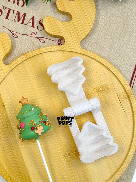 Print Pops™ - Jelka modla za cake popse