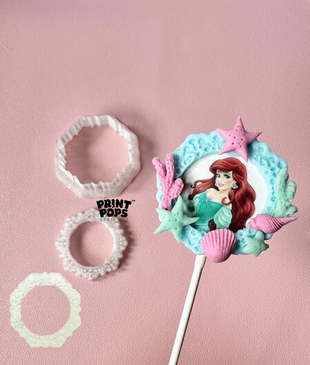 Ram sekač i utiskivač za disk cake popse