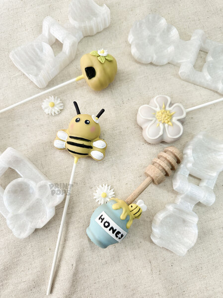 SET OD 4 MODLE Print Pops™ - Pčelica kolekcija