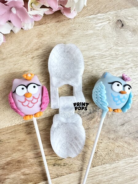 Print Pops™ - Sova modla za cake popse